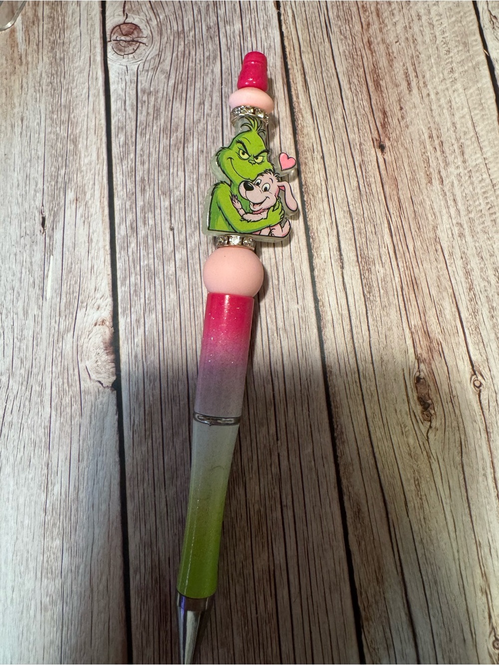 Pink grinch & max pen